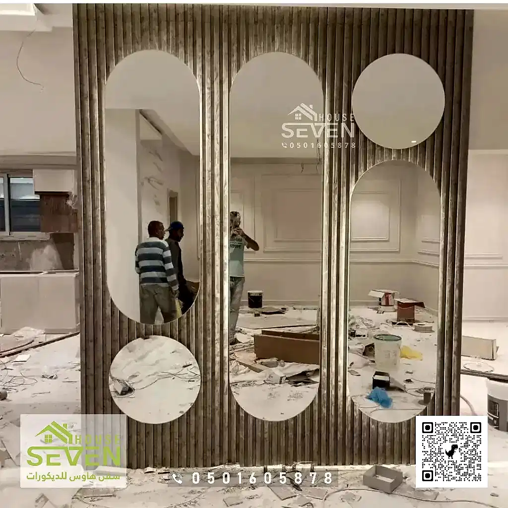 مرايا جدارية طولية بالدمام
