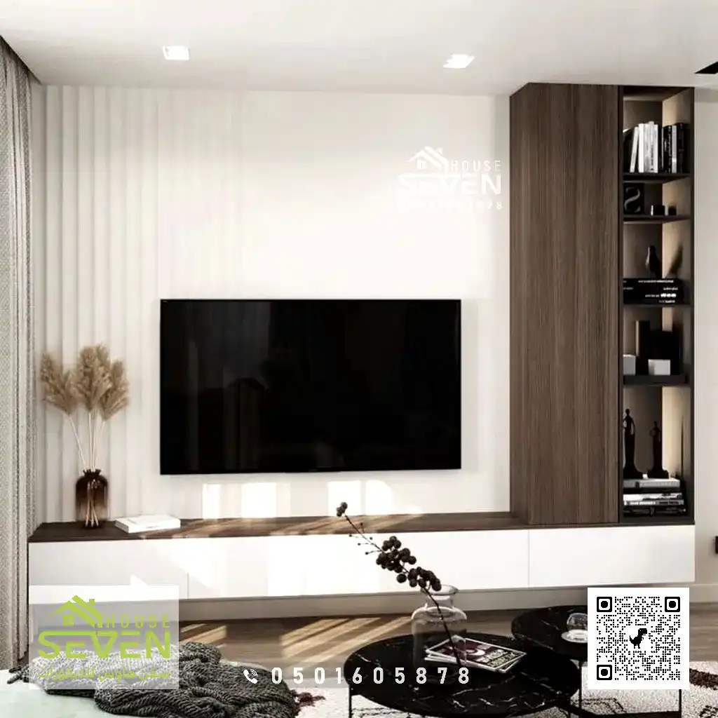 محل ديكورات الدمام 101 ديكور خلفيات تلفزيون الظهران